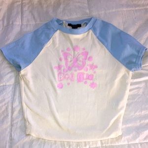 Forever 21 bug off baseball tee
